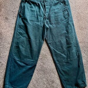 Adidas Men's Teal Corduroy Pants